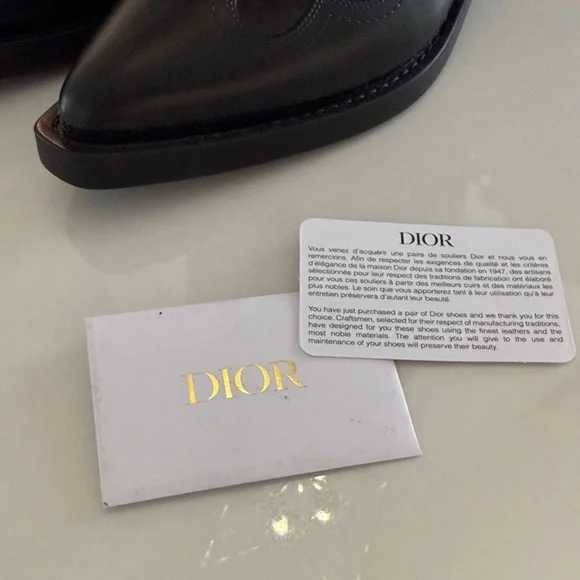 Dior Black Heeled Boots - Picture 7 of 9